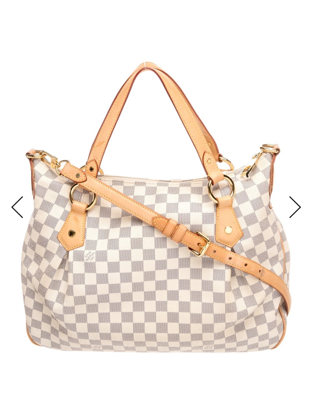Louis Vuitton Evora MM Damier Azur M41133 handbag, used but great condition! - Picture 4 of 9